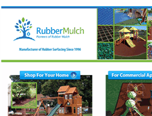 Tablet Screenshot of playgroundrubbermulch.com